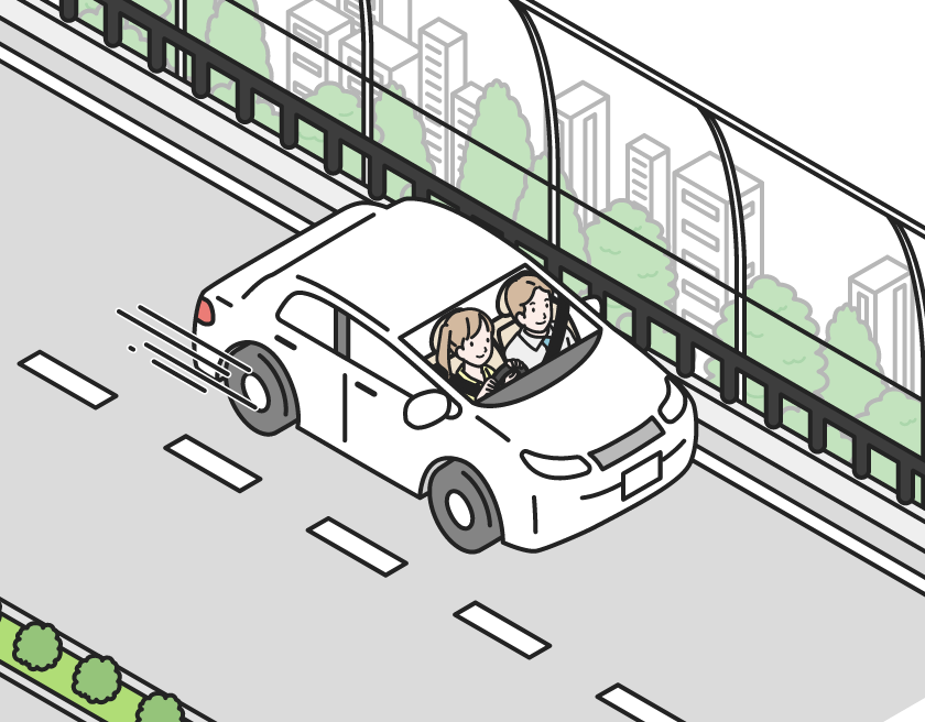 高速道路での講習